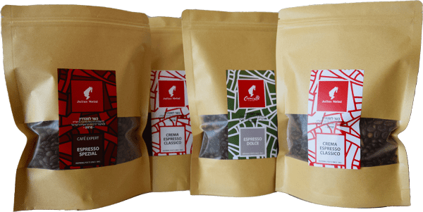 1,5 ק״ג של פולי קפה כולל 6 טעמים שונים לפי בחירתכם