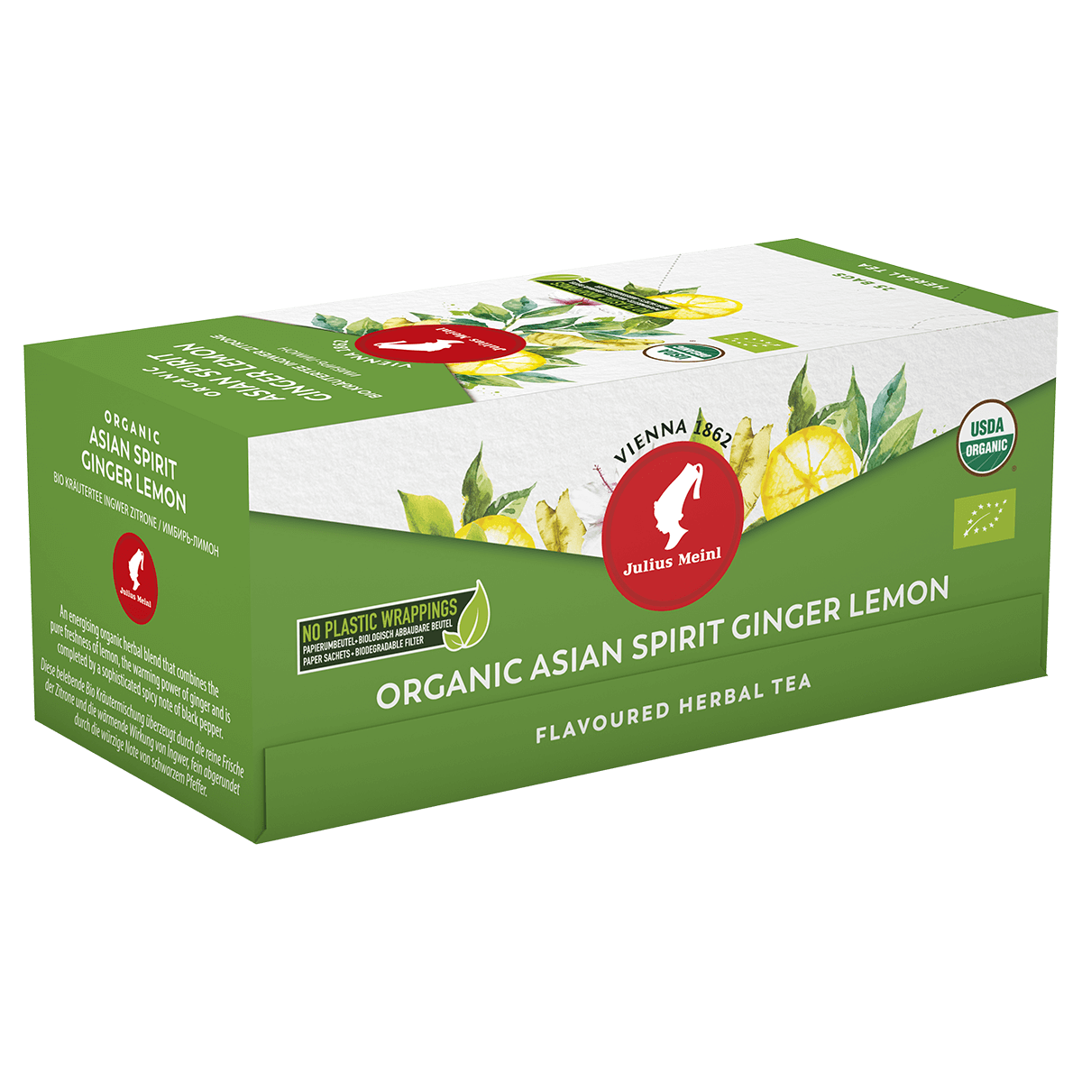 Asian Spirit Ginger Lemon - 25 tea bags